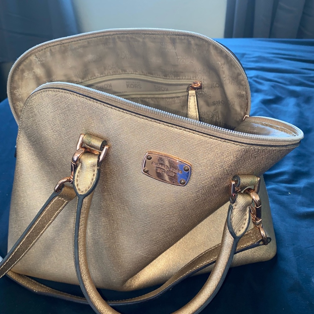 Michael Kors Rose Gold Purse